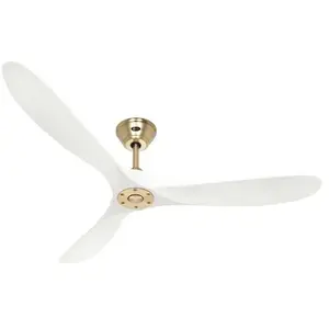 Casafan - Ventilateur de plafond eco genuino 315232 152cm laiton poli / blancVendu paramazon