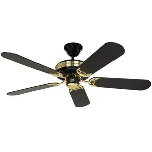 Casafan - Ventilateur de plafond Black Magic 132 cm avec tirette pas cher