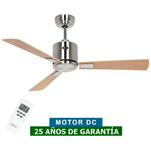 Casafan - Ventilateur de plafond Eco Neo iii 103 bn Erable / Hêtre pas cher