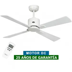 Casafan - Ventilateur de plafond Eco Neo iii 103 we Blanc / Gris pas cher
