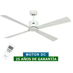Casafan - Ventilateur de plafond Eco Neo iii 132 we Blanc / Gris pas cher