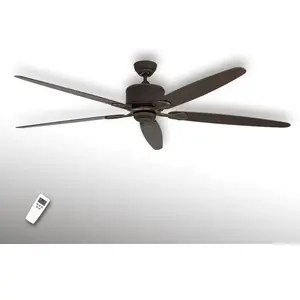 CASAFAN Ventilateur de plafond DC Eco Elements 180 Marron pas cher