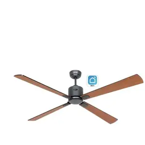Casafan - eco neo iii Ventilateur de plafond 152cm avec Wifi 952303W N...