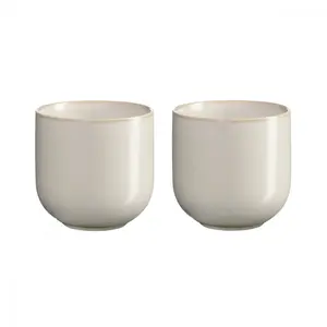 ASA set van 2 theemokken, tofu d. 7,5 cm, h. 7,5 cm, 0,2 l. pas cher