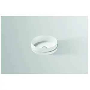 ALAPE Vasque à encastrer EB.KE400 ronde Ø 400cm 2025503000 blanche pas cher