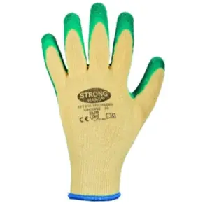 Stronghand, Gants de protection, Gants SpecialGrip, caoutchouc, taille 8, vert (8) pas cher