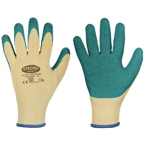 STRONGHAND Gant Specialgrip taille 10 jaune/vert en 388 catégorie epi ii polyester avec latexVendu pargalaxus