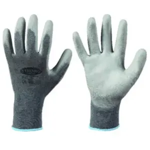 Stronghand, Gants de protection, Gants tricotés Shenzhen, nylon, taille 8, gris (8) pas cher