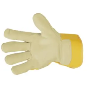 Stronghand, Gants de protection, Gant Elephant, cuir de porc, jaune (12) pas cher