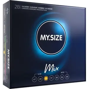 MY.SIZE Mix 53 mm Condooms - 28 stuks pas cher
