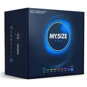 MY SIZE PRO | My Size Pro Condoms 72 Mm 80 Units pas cher