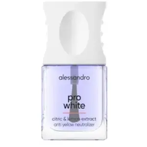 Alessandro Nail Care Pro White Effect Polish Nagellak pas cher