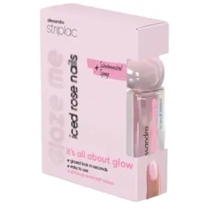 Alessandro Striplac Glaze Me Pigment Iced Rose Nagellak pas cher