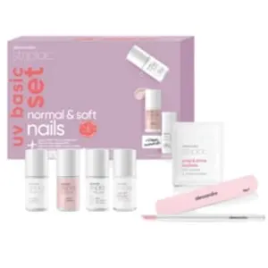 Alessandro Striplac UV Basic Set + Colour Normal & Soft Nails Gel Nage... pas cher