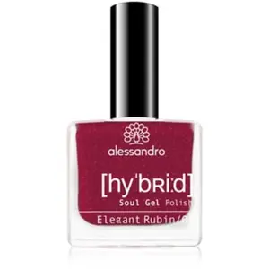 Comparateur de prix : alessandro Hybrid Colour Elegant Rubin nagel gel coat Rood