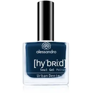 alessandro Hybrid Colour Urban Denim nagel gel coat Blauw pas cher