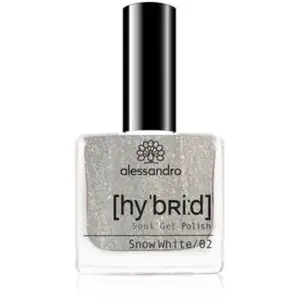 alessandro Vernis hybride Winter Magic - Blanc neige - En seulement 3 étapes - Ongles parfaits sans LED - Tenue jusqu'à 10 jours - 8 ml pas cher