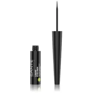 Sante Naturkosmetik - Eyeliner bio - Noir intense 3,5ml pas cher