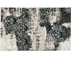 Tapis Kelim Ornament turquoise 240x170cm Kare Design pas cher
