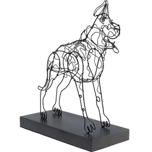 Kare Design Déco Wire Chien pas cher