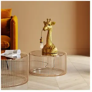 Comparateur de prix : Lampe girafe dorée Kare Design