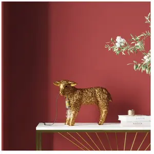 Comparateur de prix : Lampe mouton doré fleurs Kare Design