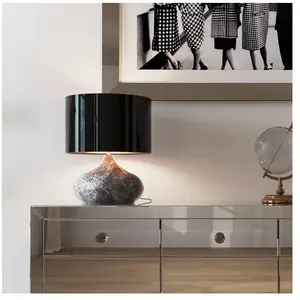 Comparateur de prix : Lampe Mamo Deluxe grise et noire Kare Design