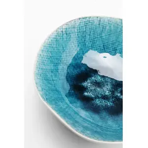 Assiettes creuses Deep Mustique 17cm set de 4 Kare Design pas cher