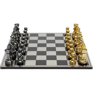 Jeu d'échecs 60x60cm Kare Design pas cher