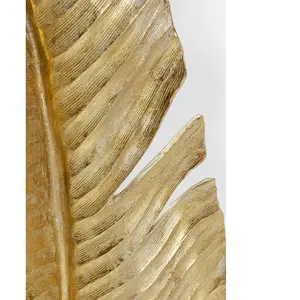 Déco Plume cygne dorée XL 147cm Kare Design pas cher