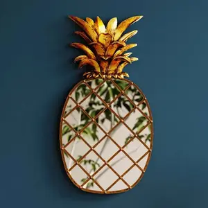 Kare Pina Mirror Décoration murale vintage 26 x 50 cm 49,5 x 25,7 x 2,5 cm