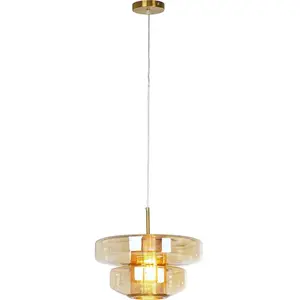 Hanglamp Arcadia Ø34cm amber Kare Design pas cher