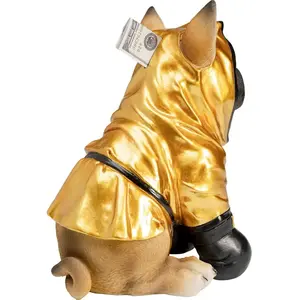 BRAND Tirelire chien boxeur 26cm Kare Design pas cher