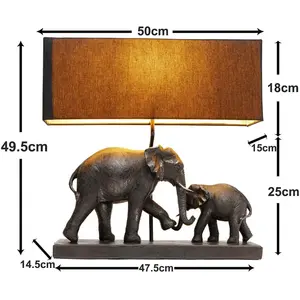 Comparateur de prix : Lampe famille déléphants Kare Design