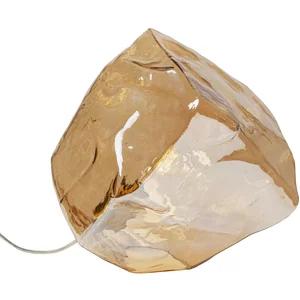 Lampe Aura 30cm ambrée Kare Design pas cher
