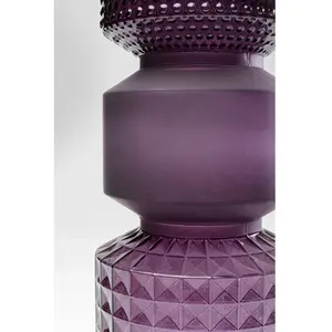 Vase Marvelous Duo violet 42cm Kare Design