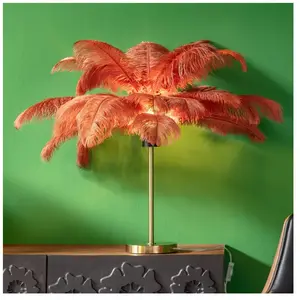 Comparateur de prix : Lampe plumes rouges Kare Design