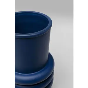 Vase Gina bleu 17cm Kare DesignVendu parcdiscount