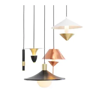 Suspension - KARE - Cappelli - 50 cm - 5 ampoules G9 - Réglable 100-150 cm pas cher