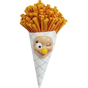 BRAND Déco murale cornet de frites 46cm Kare Design pas cher