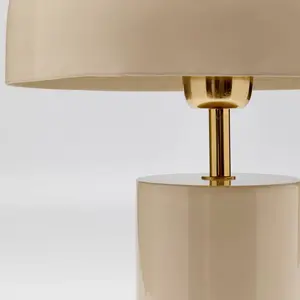 Lampe Loungy beige Kare Design pas cher
