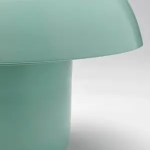Lampe - Kare Design - Mushroom - 27cm - Bleu - Design contemporain pas cher
