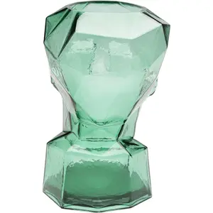 Vase Prisma visage vert 30cm Kare Design pas cher