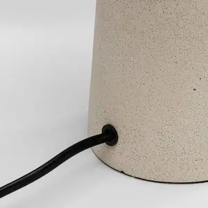 Kare Design - Tafellamp Bollie - beige - H 31 cm