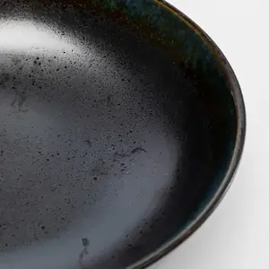 Soepborden Kassandra zwart Ø23cm (4/set) Kare Design pas cher