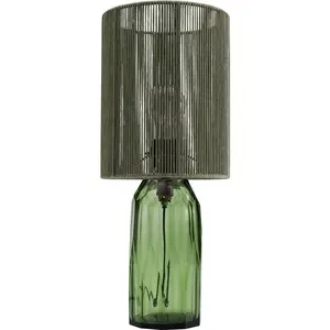 Lampe - Kare Design - Veccio - Verte - Vintage - Abat-jour en verre pas cher