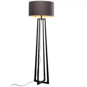 Lampadaire Timon noir 160cm Kare DesignVendu parcdiscount