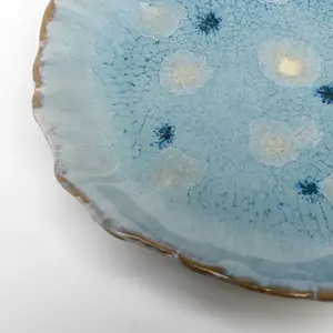 Borden Mina Ø14cm blauw (6/set) Kare Design pas cher