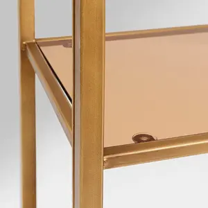 Étagère Loft 195x115cm dorée Kare Design pas cher