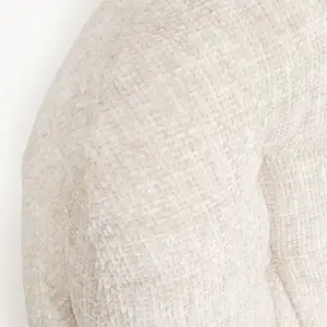 Fauteuil pivotant Cosy beige Kare Design pas cher